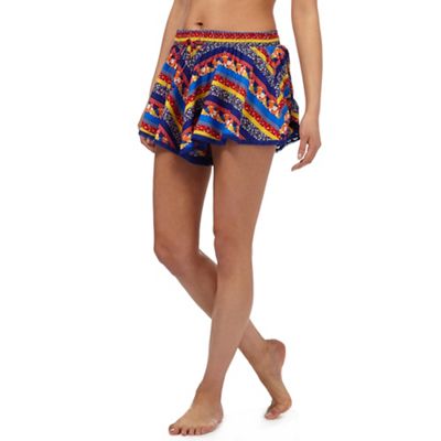 Red Herring Multi-coloured floral print shorts